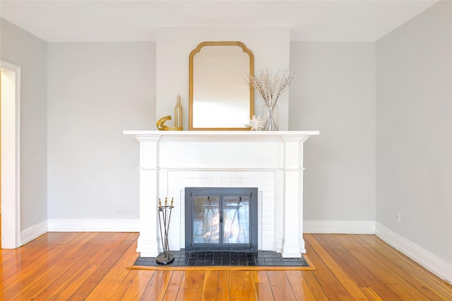 914 Wynnewood Rd Unit 3R, Pelham, NY 10803 - detailed view of a fireplace and wood finished floors