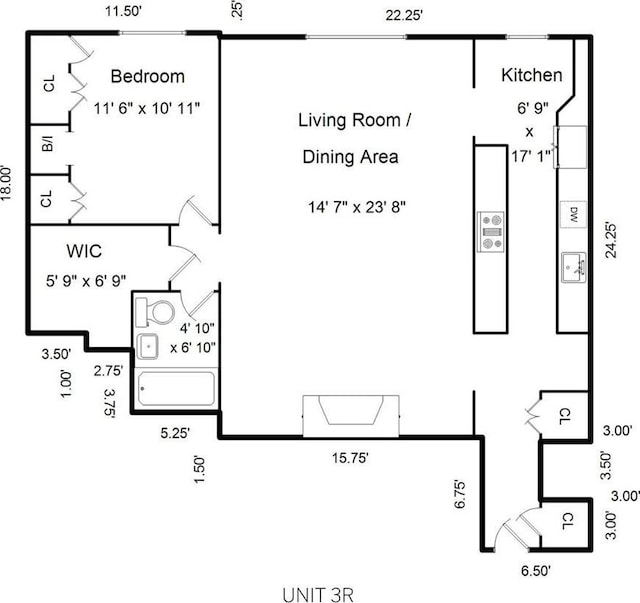 914 Wynnewood Rd Unit 3R, Pelham, NY 10803 - view of property floor plan