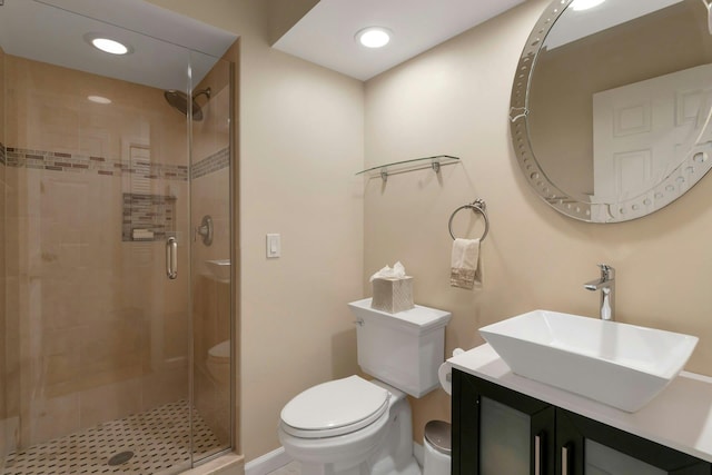 623 Heritage Hls Unit B, Somers, NY 10589 - full bathroom featuring a stall shower and vanity