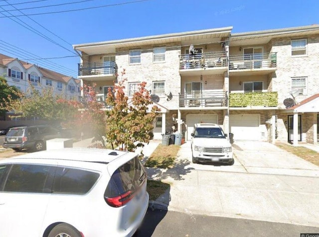 1385 Stanley Ave, Brooklyn, NY 11208 - view of property with a garage and driveway