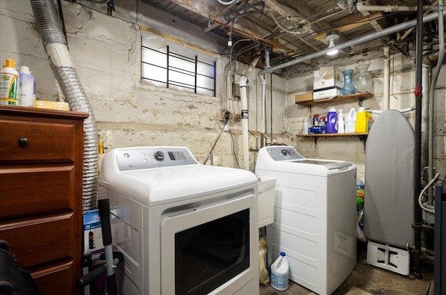 10719 Sutter Ave, Ozone Park, NY 11417 - laundry room with washer and clothes dryer
