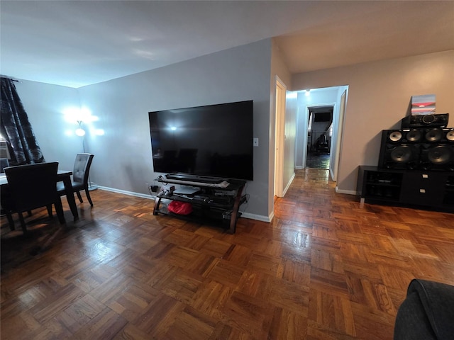 1234MIDLAND Ave Ave Unit 1C, Bronxville, NY 10708 - living room with baseboards