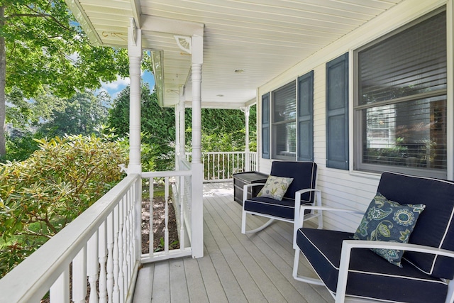 5 Aspen Cir, Saint James, NY 11780 - view of wooden porch