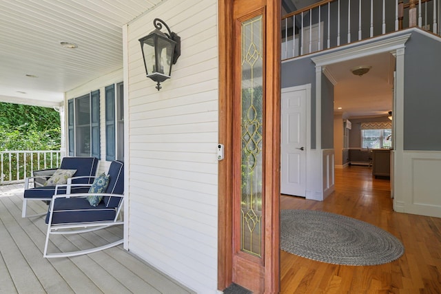 5 Aspen Cir, Saint James, NY 11780 - view of wooden porch