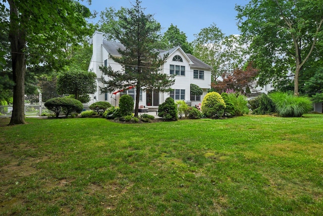 5 Aspen Cir, Saint James, NY 11780 - view of front of home featuring a chimney