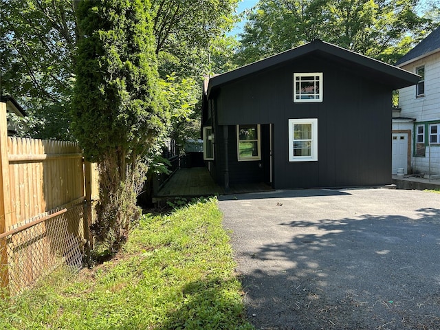 36 River St, Livingston Manor, NY 12758 - view of front of property with a wooden deck