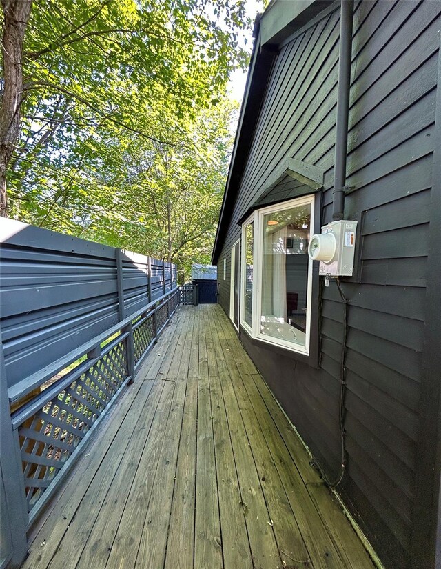 36 River St, Livingston Manor, NY 12758 - view of wooden terrace