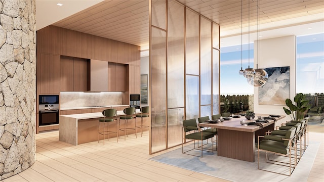 151 Rowe Rd, Red Hook, NY 12571 - interior space with floor to ceiling windows and wooden ceiling