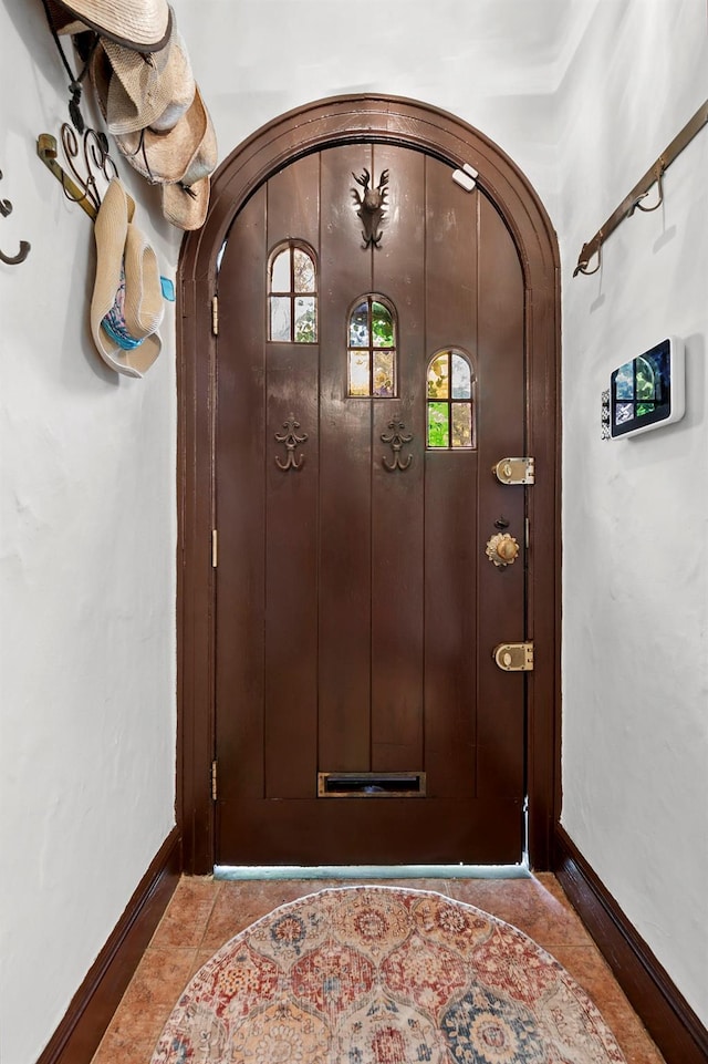 90-01 68th Ave, Forest Hills, NY 11375 - entryway with baseboards and arched walkways