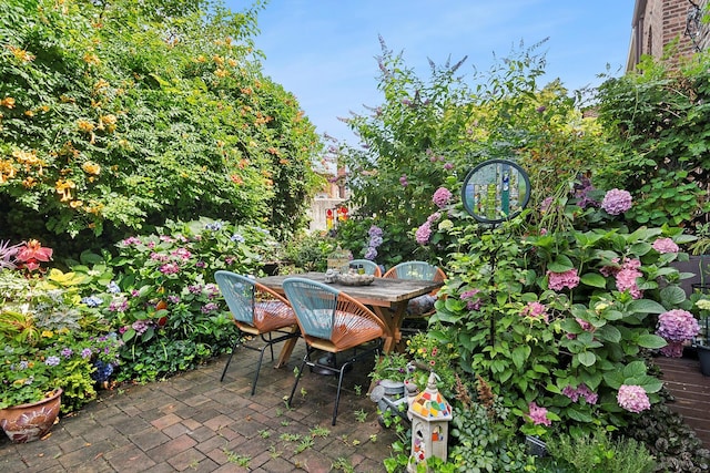 90-01 68th Ave, Forest Hills, NY 11375 - view of patio / terrace featuring outdoor dining area