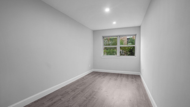 3604 Willett Ave, Bronx, NY 10467 - spare room featuring wood finished floors and recessed lighting