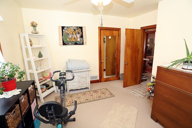 3027 State Route 17b, Cochecton, NY 12726 - carpeted office space with a ceiling fan