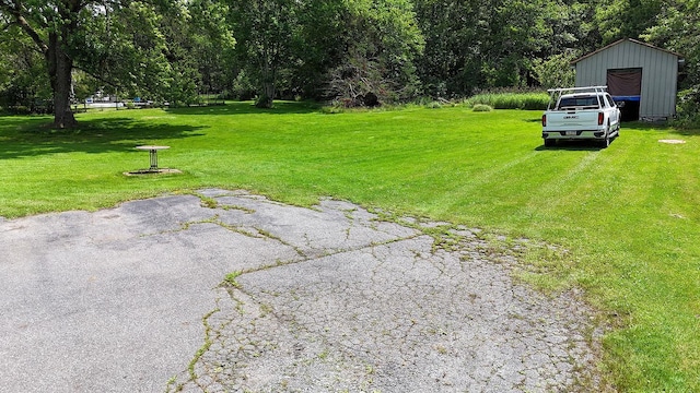 3027 State Route 17b, Cochecton, NY 12726 - view of green lawn featuring an outbuilding and a pole building