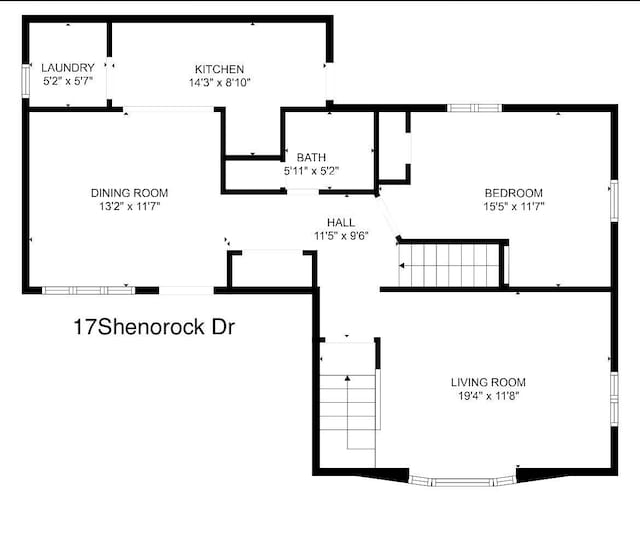 17 Shenorock Dr, Yorktown Heights, NY 10598 - view of property floor plan