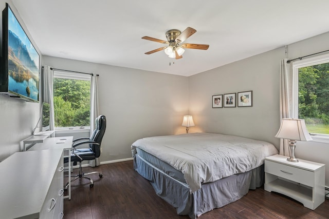 24 Wild Turkey Run, Wappingers Falls, NY 12590 - bedroom featuring multiple windows, wood finished floors, and an office area