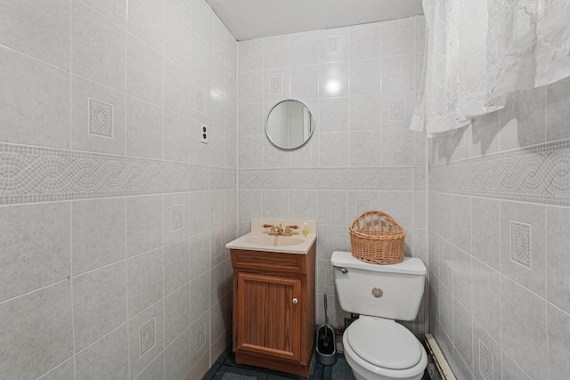 24 Wild Turkey Run, Wappingers Falls, NY 12590 - bathroom featuring vanity and tile walls