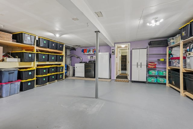 24 Wild Turkey Run, Wappingers Falls, NY 12590 - storage room featuring washer and dryer