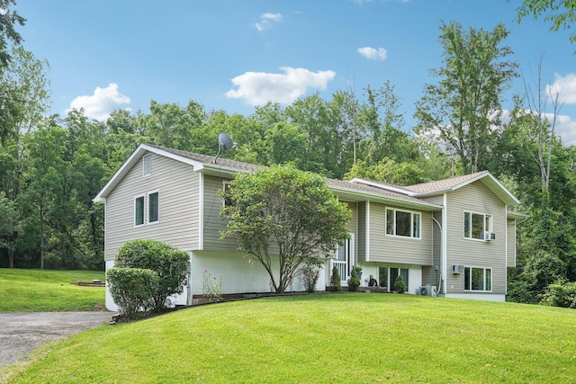 24 Wild Turkey Run, Wappingers Falls, NY 12590 - bi-level home featuring a front yard and driveway