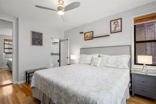 620 W 239th St Unit 2C, Bronx, NY 10463 - bedroom featuring wood finished floors and a ceiling fan