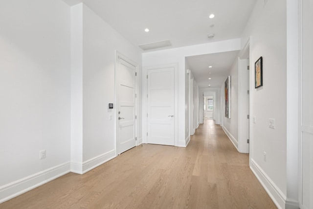 720 Davenport Ave Unit 3, New Rochelle, NY 10805 - hall featuring light wood finished floors and recessed lighting