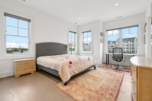 720 Davenport Ave Unit 3, New Rochelle, NY 10805 - bedroom with light wood finished floors and recessed lighting