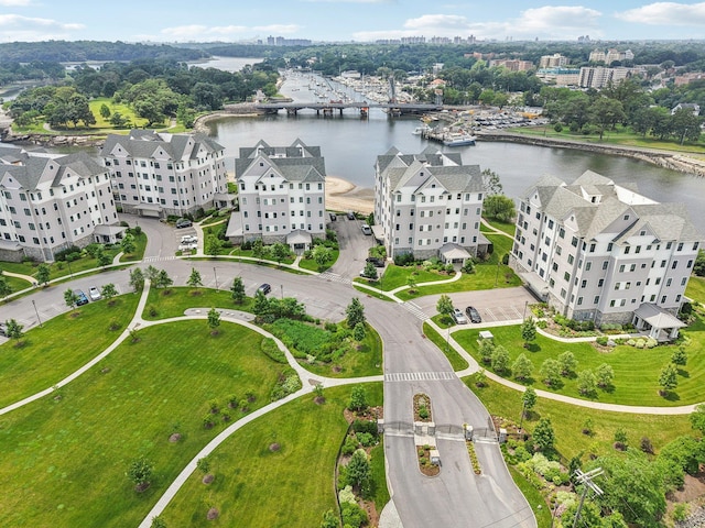 720 Davenport Ave Unit 3, New Rochelle, NY 10805 - drone / aerial view of a large body of water and a notable bridge
