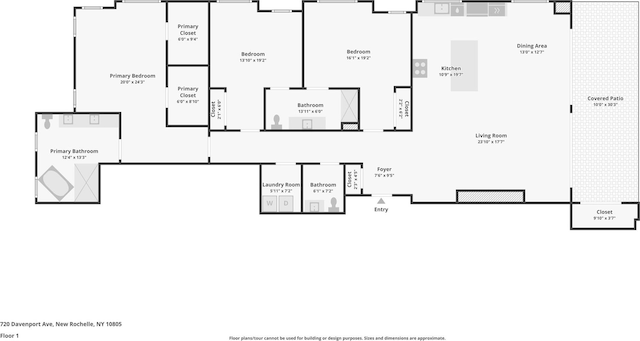 720 Davenport Ave Unit 3, New Rochelle, NY 10805 - view of home floor plan