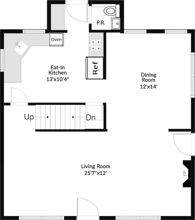 23 Jackson Ave, White Plains, NY 10606 - view of room layout