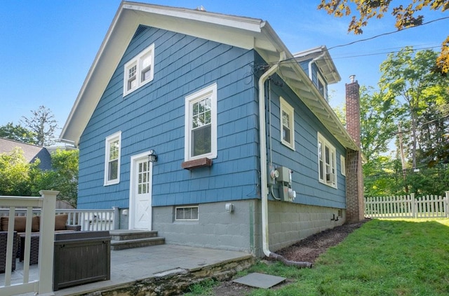 400 Saw Mill River Rd, Millwood, NY 10546 - rear view of property featuring a patio