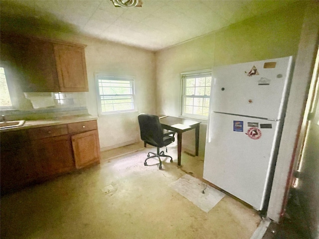 94 Sickle Rd, Wurtsboro, NY 12790 - office area with a sink and baseboards