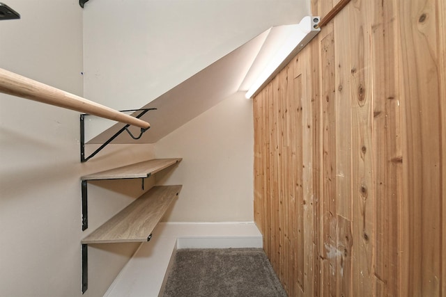 15 5th Ave, Kings Park, NY 11754 - staircase featuring carpet