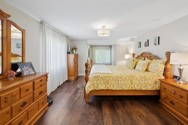 123 Pleasant Rd, Lake Peekskill, NY 10537 - bedroom with dark wood-style floors