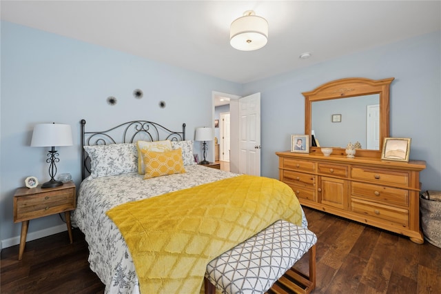 123 Pleasant Rd, Lake Peekskill, NY 10537 - bedroom with dark wood-style flooring