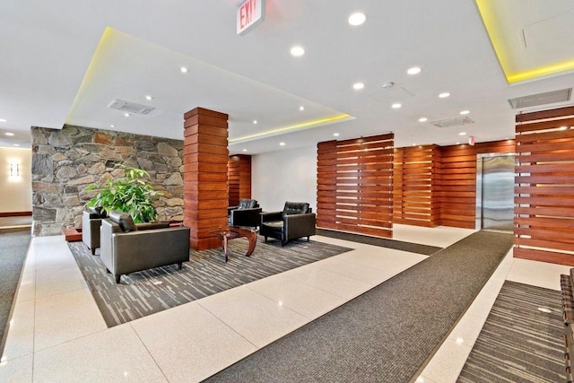 87-10 51st Ave Unit 3E, Elmhurst, NY 11373 - lobby with recessed lighting