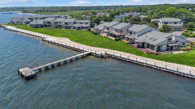 9 Captains Walk E, Bay Shore, NY 11706 - aerial perspective of suburban area with a nearby body of water