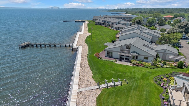 9 Captains Walk E, Bay Shore, NY 11706 - drone / aerial view of a nearby body of water