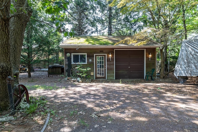 33 N Coleman Rd, Centereach, NY 11720 - view of front of property featuring an outbuilding and driveway