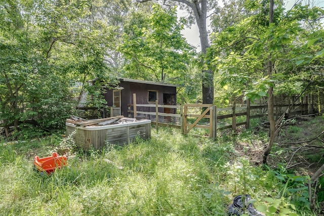 33 N Coleman Rd, Centereach, NY 11720 - view of yard with an outbuilding