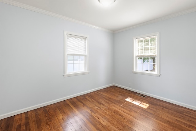 15 Le Britton St, Locust Valley, NY 11560 - unfurnished room featuring hardwood / wood-style floors and ornamental molding