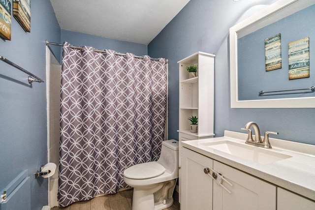 30 Lincoln Ave, Port Jefferson Station, NY 11776 - bathroom featuring vanity and a shower with curtain