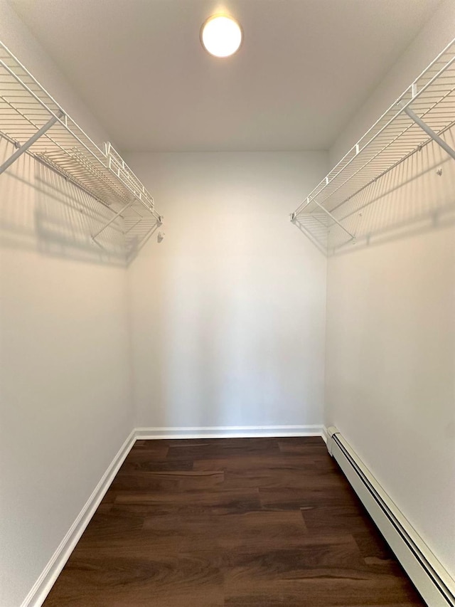 37 E Fulton St, Lido Beach, NY 11561 - spacious closet with baseboard heating and wood finished floors