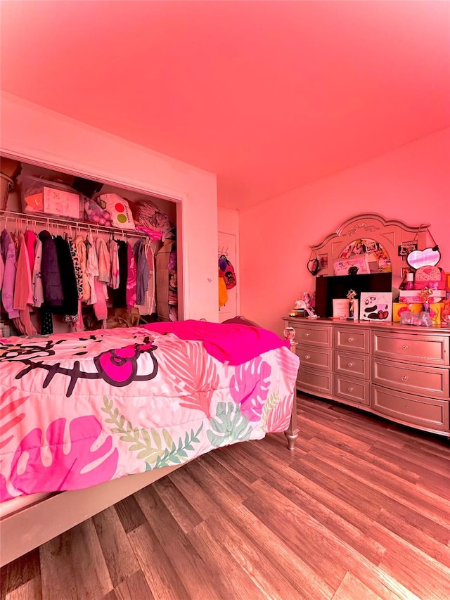 37 E Fulton St, Lido Beach, NY 11561 - bedroom with wood finished floors and a closet