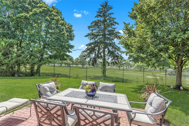 122 Maya Cir, Central Islip, NY 11722 - view of patio / terrace with outdoor dining area