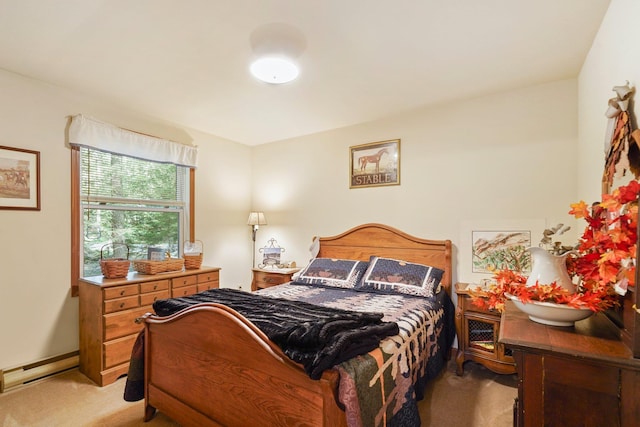 16 Canal Rd, Wurtsboro, NY 12790 - bedroom featuring light colored carpet and baseboard heating