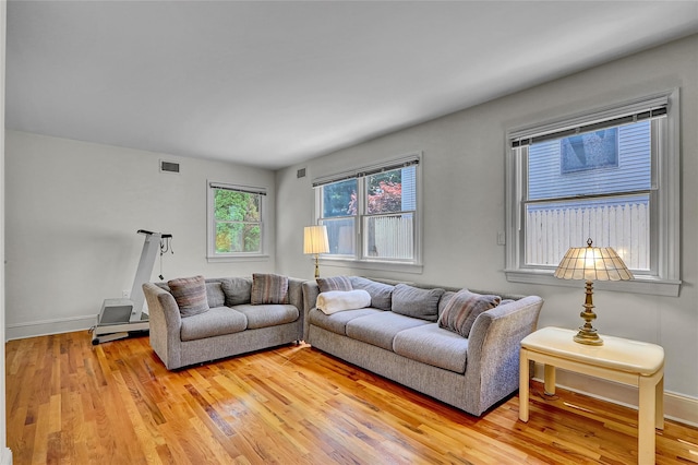 17 Singworth St, Oyster Bay, NY 11771 - living area with light wood finished floors and baseboards