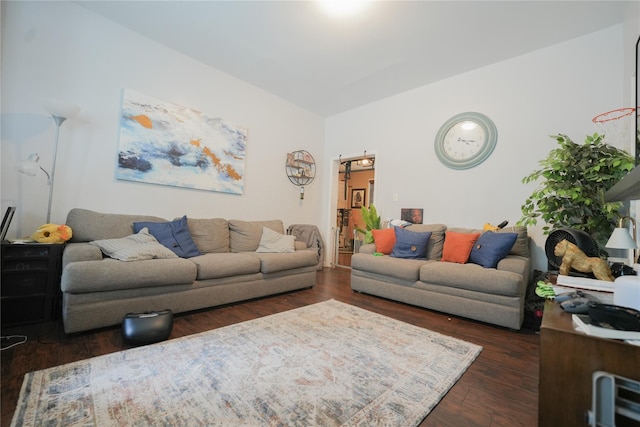 71 Dell Ave, Mount Vernon, NY 10553 - living room with dark wood-style floors