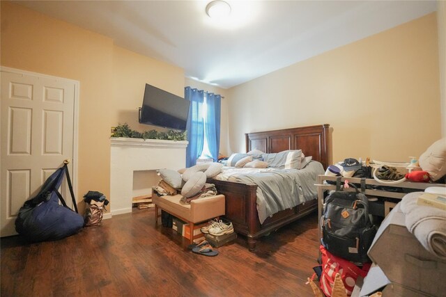 71 Dell Ave, Mount Vernon, NY 10553 - bedroom with dark wood-type flooring