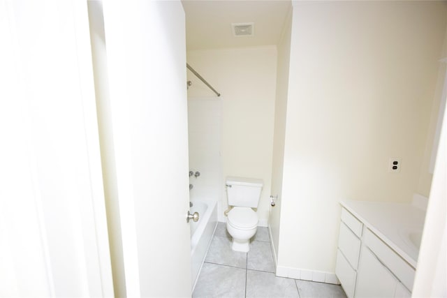78 Stratford Grn, Farmingdale, NY 11735 - bathroom featuring vanity, bathtub / shower combination, and tile patterned floors