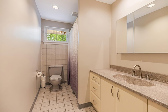 21 Brockton Rd, Spring Valley, NY 10977 - full bath featuring tile patterned flooring, vanity, and recessed lighting