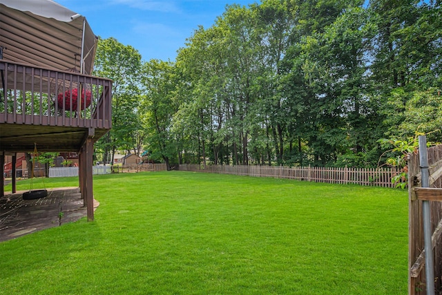 21 Brockton Rd, Spring Valley, NY 10977 - view of fenced backyard